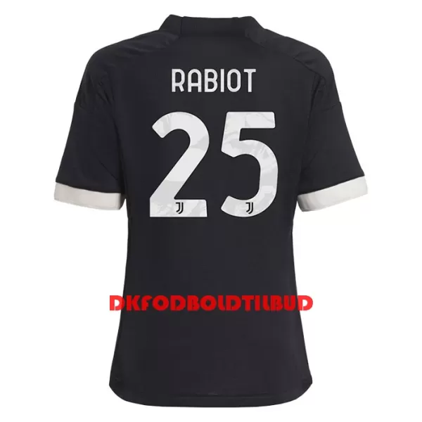 Juventus Rabiot 25 Fodboldtrøje Børn Tredje 23/24