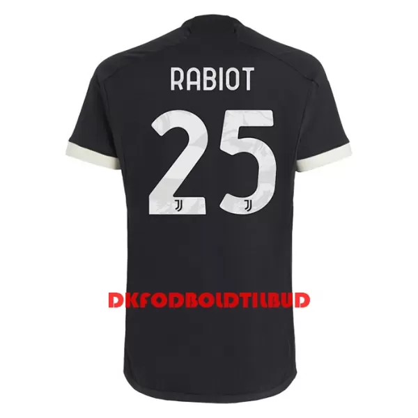 Juventus Rabiot 25 Fodboldtrøje Herre Tredje 23/24