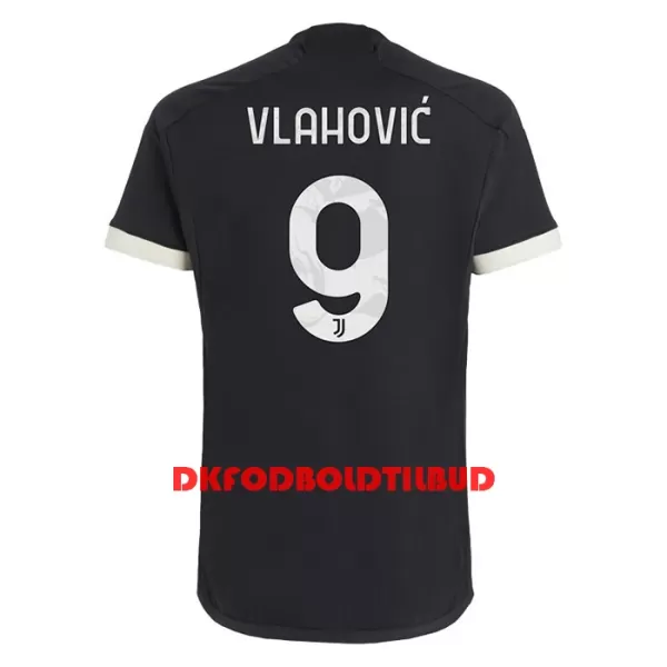 Juventus Vlahovic 9 Fodboldtrøje Herre Tredje 23/24