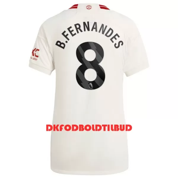 Manchester United Bruno Fernandes 8 Fodboldtrøje Dame Tredje 23/24