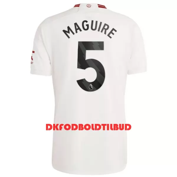 Manchester United Maguire 5 Fodboldtrøje Herre Tredje 23/24