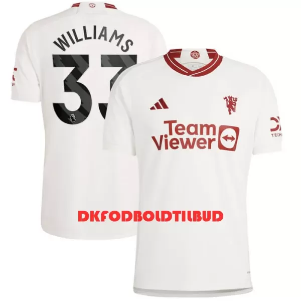 Manchester United Williams 33 Fodboldtrøje Herre Tredje 23/24