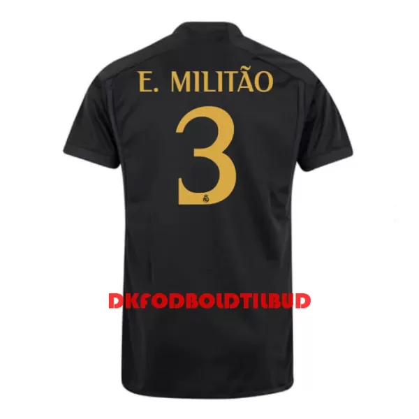 Real Madrid E. Militão 3 Fodboldtrøje Herre Tredje 23/24