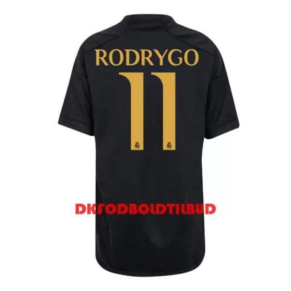 Real Madrid Rodrygo 11 Fodboldtrøje Børn Tredje 23/24