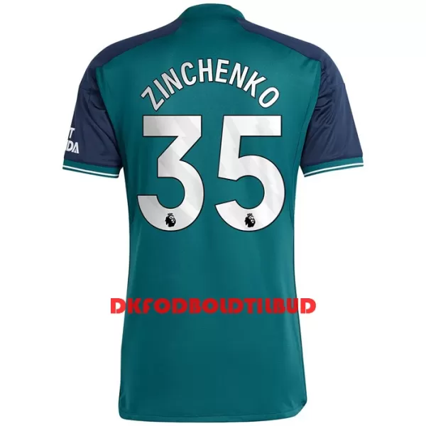 Arsenal Zinchenko 35 Fodboldtrøje Herre Tredje 23/24