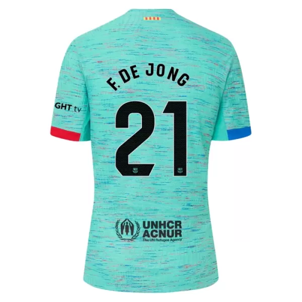 FC Barcelona Frenkie de Jong 21 Fodboldtrøje Børn Tredje 23/24