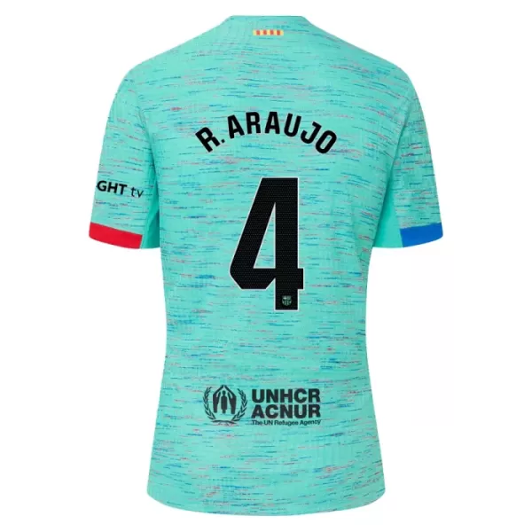 FC Barcelona R. Araujo 4 Fodboldtrøje Herre Tredje 23/24