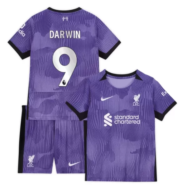 Liverpool Darwin 9 Fodboldtrøje Børn Tredje 23/24