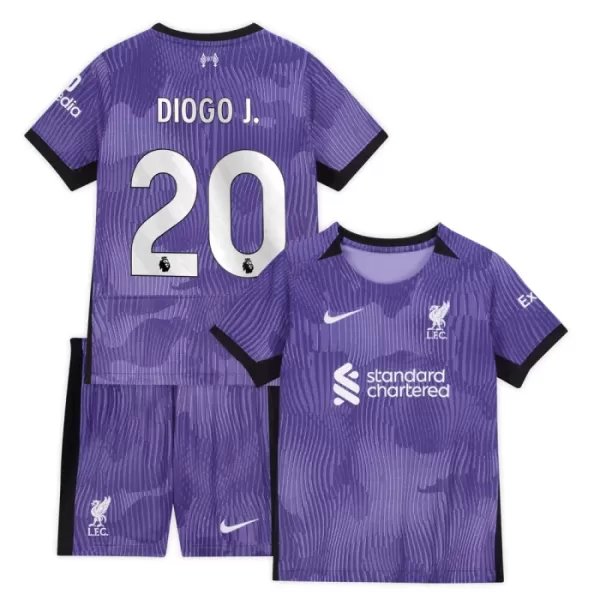 Liverpool Diogo J. 20 Fodboldtrøje Børn Tredje 23/24