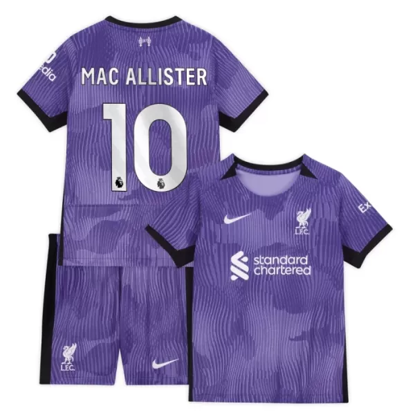 Liverpool Mac Allister 10 Fodboldtrøje Børn Tredje 23/24