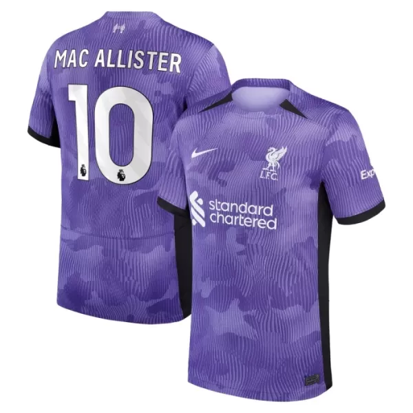 Liverpool Mac Allister 10 Fodboldtrøje Herre Tredje 23/24