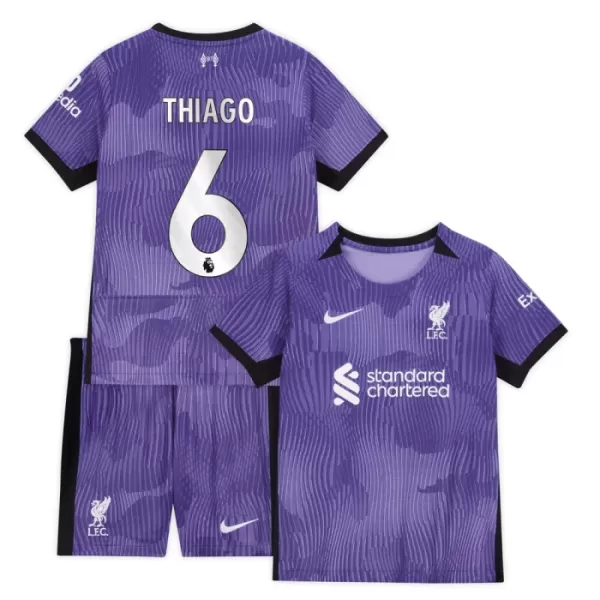 Liverpool Thiago 6 Fodboldtrøje Børn Tredje 23/24