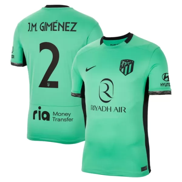 Atlético Madrid JM Gimenez 2 Fodboldtrøje Herre Tredje 23/24