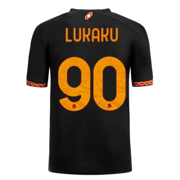 AS Roma Lukaku 90 Fodboldtrøje Herre Tredje 23/24