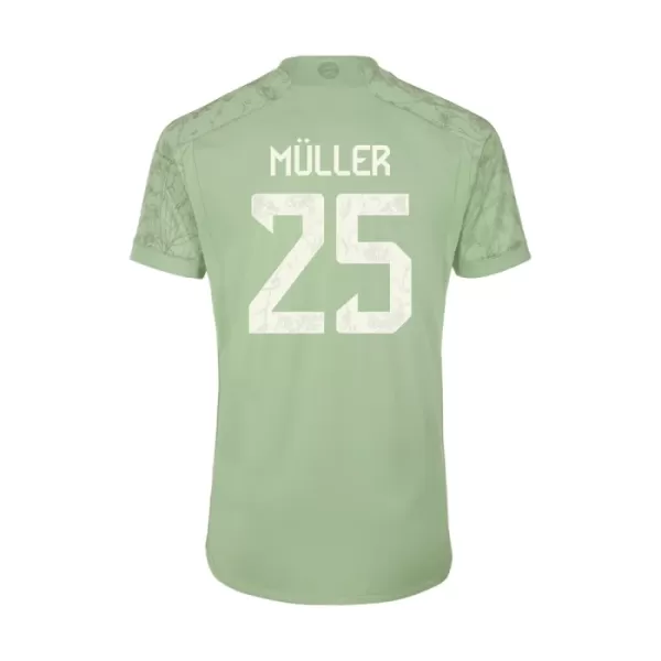 FC Bayern München Müller 25 Fodboldtrøje Børn Tredje 23/24