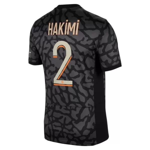 Paris Saint-Germain Hakimi 2 Fodboldtrøje Herre Tredje 23/24