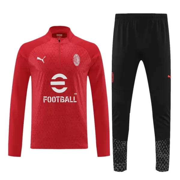 AC Milan Trænings sweatshirt sæt Herre 23/24 Rød