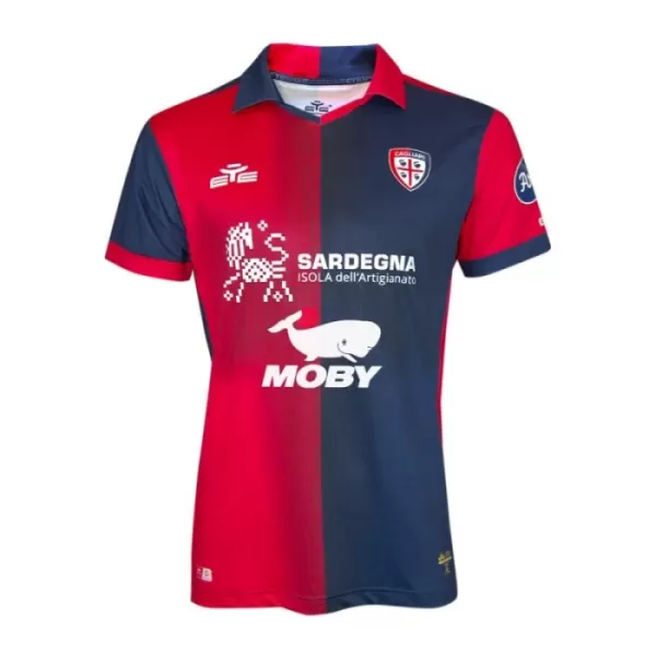 Cagliari Calcio Fodboldtrøje Herre Hjemmebane 23/24