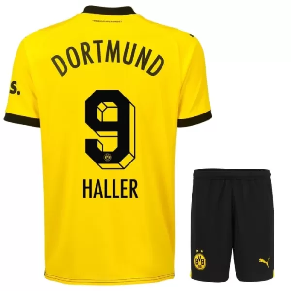 Borussia Dortmund Haller 9 Fodboldtrøje Børn Hjemmebane 23/24