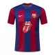 FC Barcelona x Rolling Stones Fodboldtrøje Herre Hjemmebane 23/24 Speciel