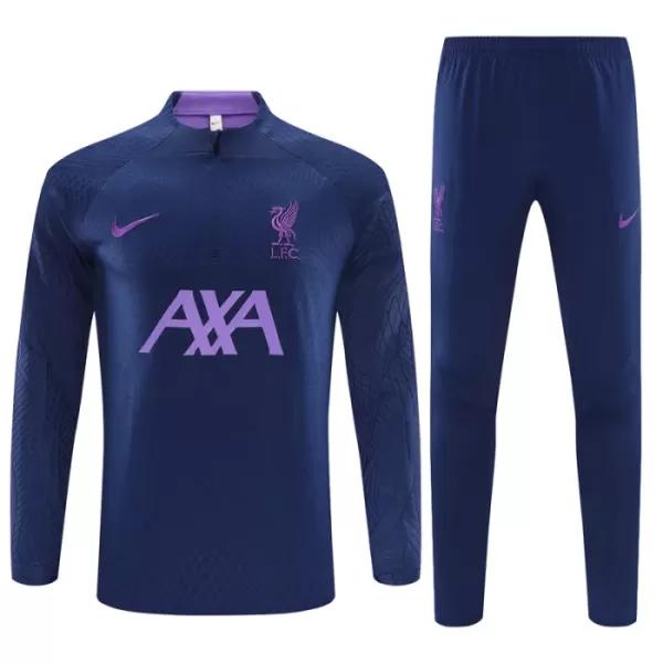 Liverpool Trænings sweatshirt sæt Børn 23/24 Navy