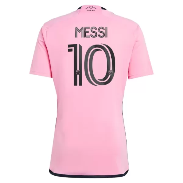 Inter Miami CF Messi 10 Fodboldtrøje Herre Hjemmebane 24/25