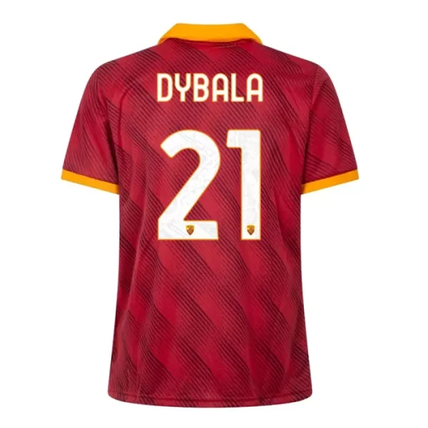 AS Roma Dybala 21 Fodboldtrøje Herre Fjerde 23/24