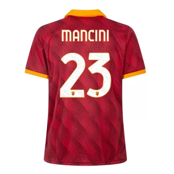 AS Roma Mancini 23 Fodboldtrøje Herre Fjerde 23/24