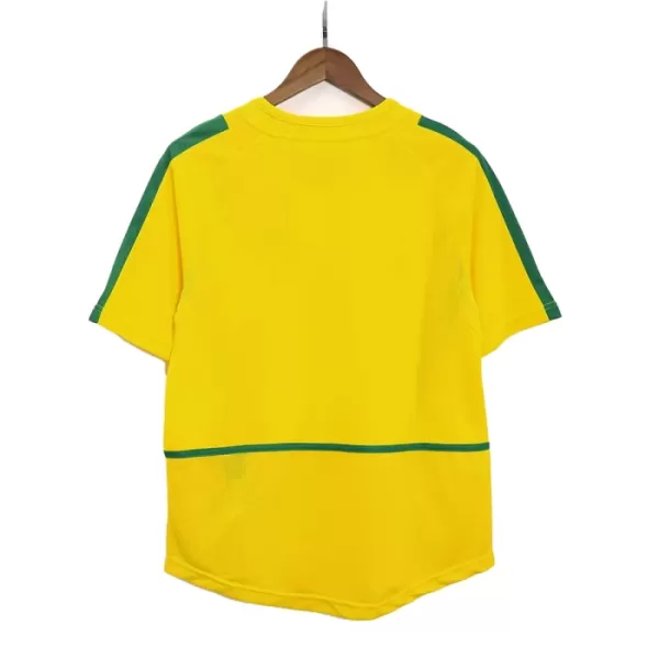 Brasilien Fodboldtrøje Herre Hjemmebane Retro 2002-03