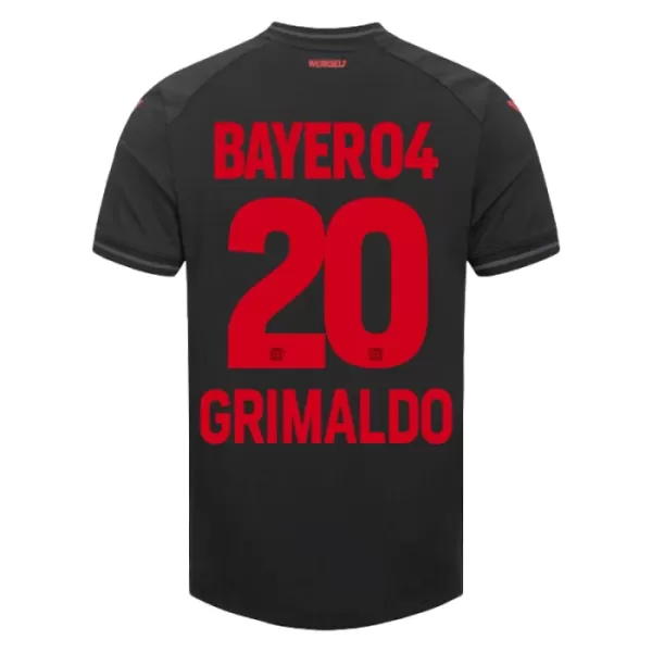 Bayer Leverkusen Alejandro Grimaldo 20 Fodboldtrøje Herre Hjemmebane 23/24