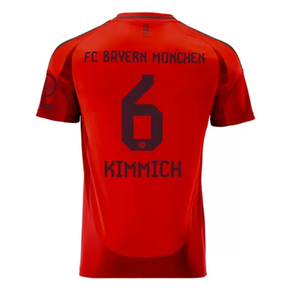 FC Bayern München Joshua Kimmich 6 Fodboldtrøje Herre Hjemmebane 24/25