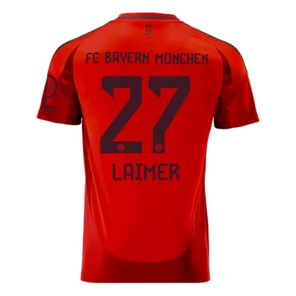 FC Bayern München Konrad Laimer 27 Fodboldtrøje Herre Hjemmebane 24/25