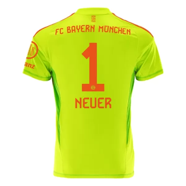 FC Bayern München Manuel Neuer 1 Målmandstrøje Børn Hjemmebane 24/25