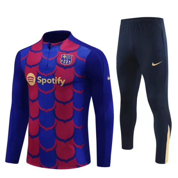 Barcelona Trænings sweatshirt sæt Børn 24/25 Blå