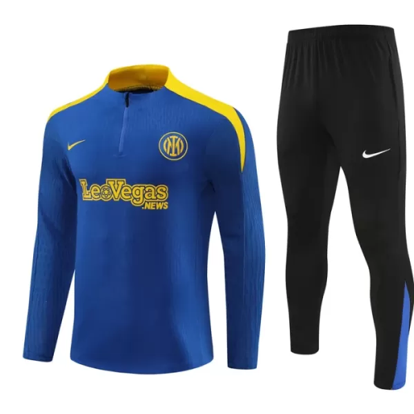 Inter Milan Trænings sweatshirt sæt Børn 24/25 Blå