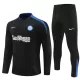 Inter Milan Trænings sweatshirt sæt Børn 24/25 Sort