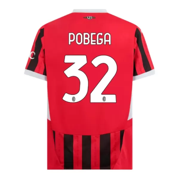 AC Milan Pobega 32 Fodboldtrøje Herre Hjemmebane 24/25