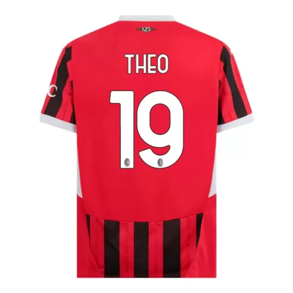 AC Milan Theo 19 Fodboldtrøje Børn Hjemmebane 24/25