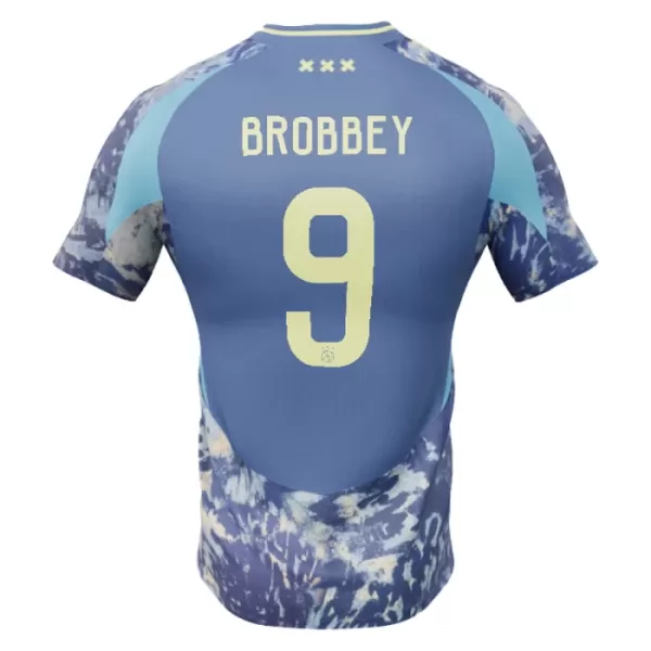 Ajax Brian Brobbey 9 Fodboldtrøje Børn Udebane 24/25