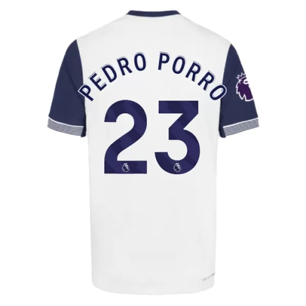 Tottenham Hotspur Pedro Porro 23 Fodboldtrøje Børn Hjemmebane 24/25