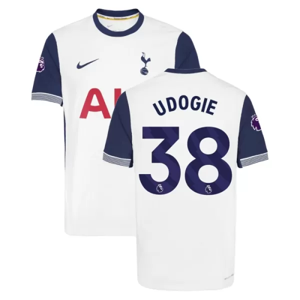 Tottenham Hotspur Udogie 38 Fodboldtrøje Herre Hjemmebane 24/25