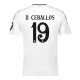 Real Madrid D. Ceballos 19 Fodboldtrøje Herre Hjemmebane 24/25