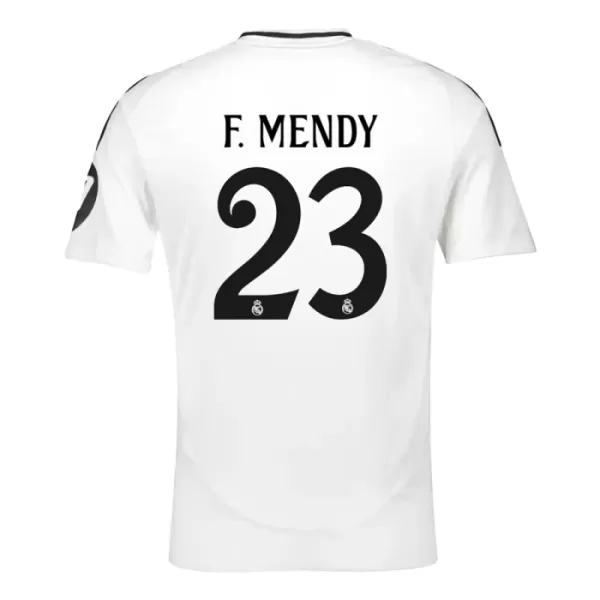 Real Madrid F. Mendy 23 Fodboldtrøje Herre Hjemmebane 24/25