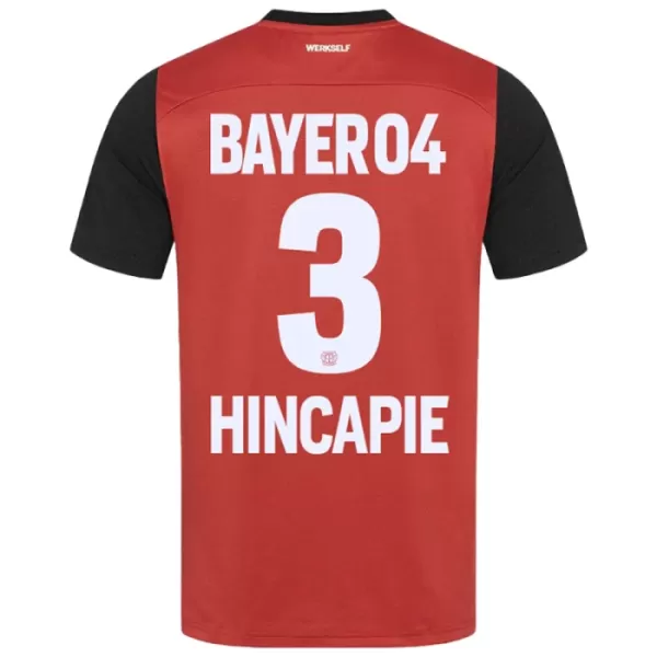 Bayer Leverkusen Piero Hincapie 3 Fodboldtrøje Herre Hjemmebane 24/25