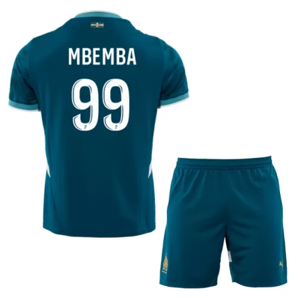 Olympique Marseille Mbemba 99 Fodboldtrøje Børn Udebane 24/25