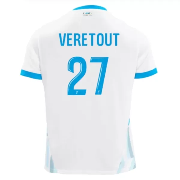 Olympique Marseille Veretout 27 Fodboldtrøje Herre Hjemmebane 24/25