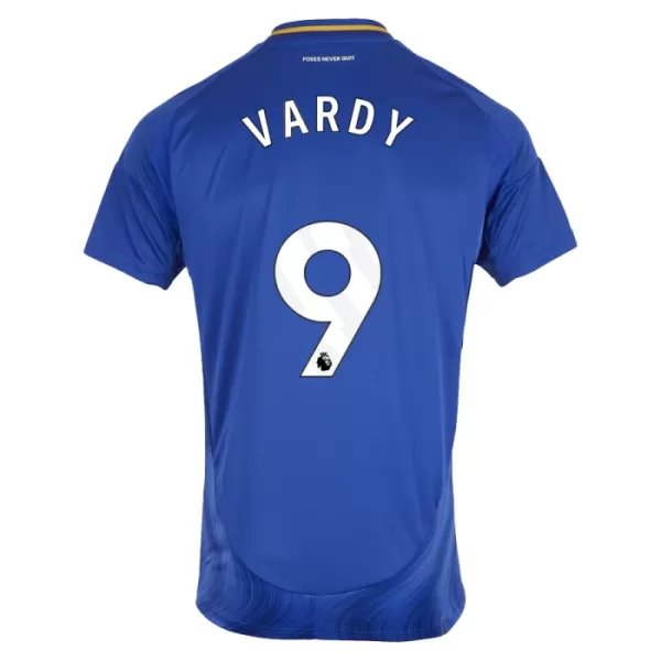 Leicester City Jamie Vardy 9 Fodboldtrøje Herre Hjemmebane 24/25