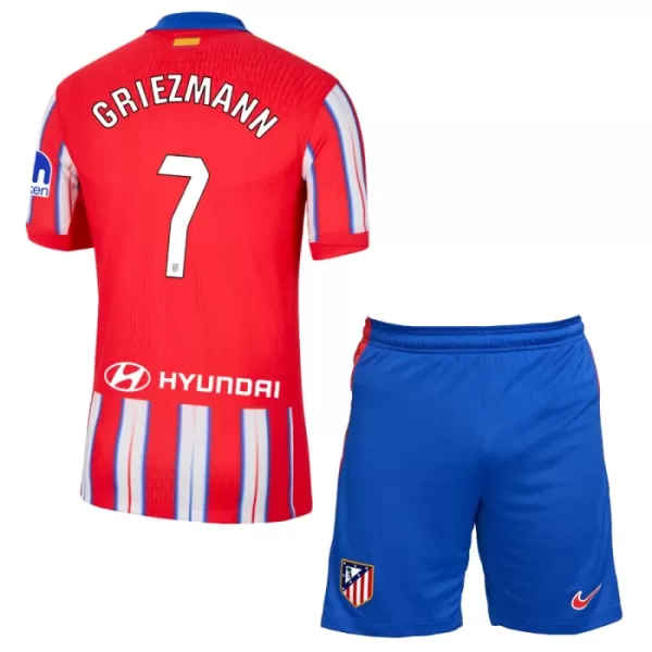 Atlético Madrid Griezmann 7 Fodboldtrøje Børn Hjemmebane 24/25