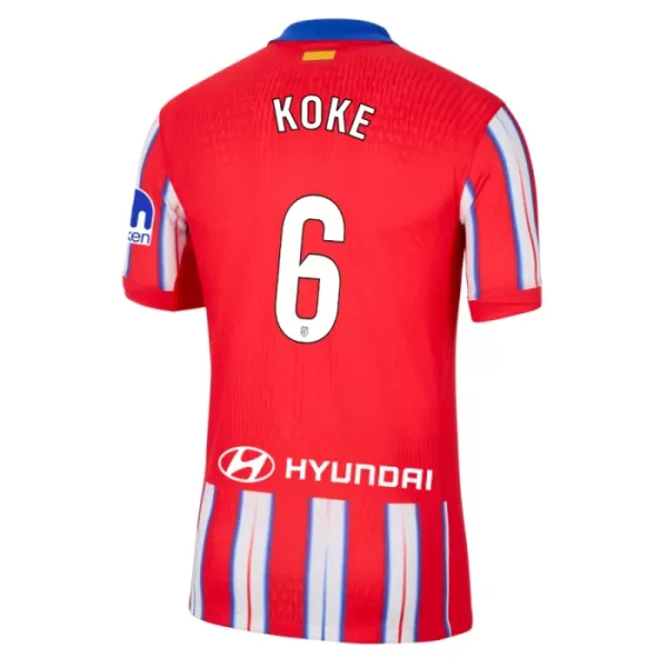 Atlético Madrid Koke 6 Fodboldtrøje Børn Hjemmebane 24/25