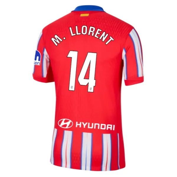 Atlético Madrid M. Llorent 14 Fodboldtrøje Herre Hjemmebane 24/25